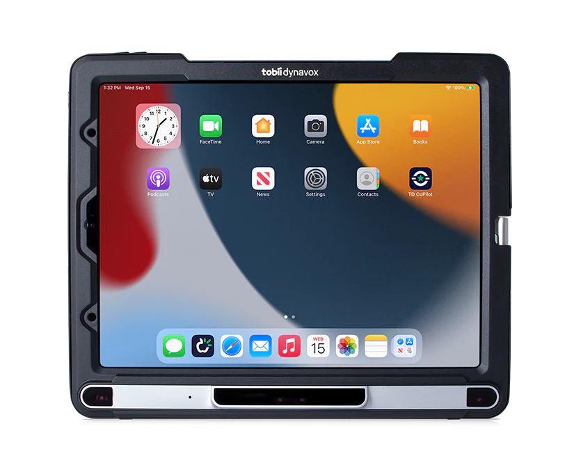 A screenshot of an iPad displaying various options on the app.